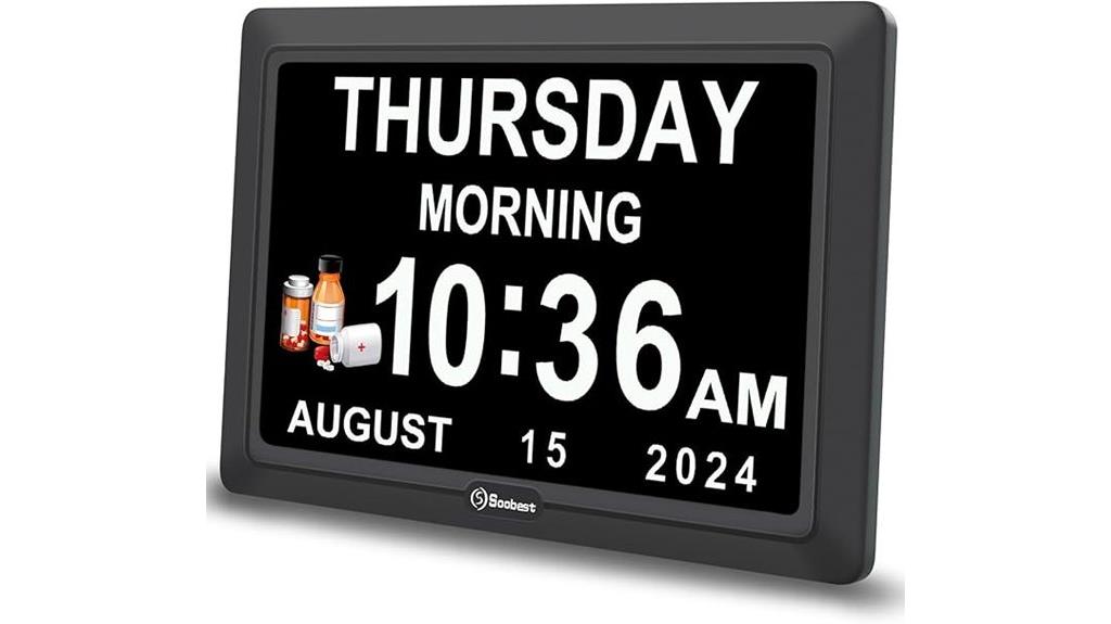 senior digital dementia clock