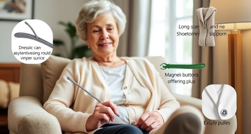 senior dressing assistance devices