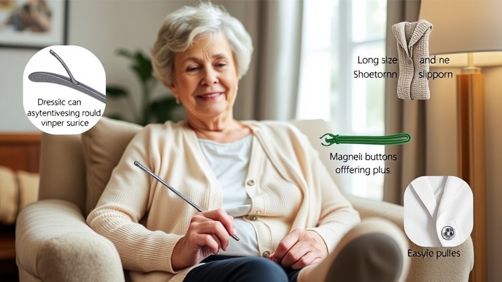 senior dressing assistance devices