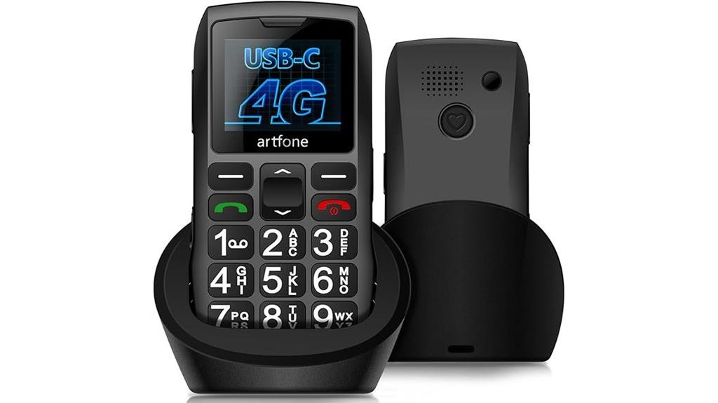 senior friendly 4g phone