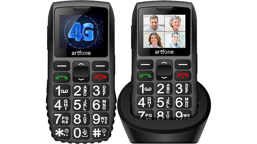 senior friendly big button phone