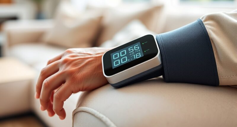 senior friendly blood pressure monitors