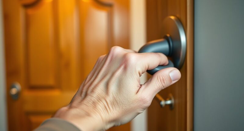 senior friendly door handles