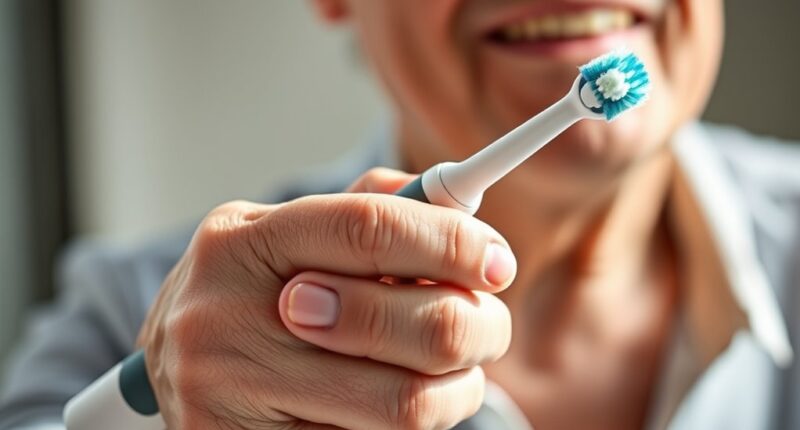 senior friendly electric toothbrushes