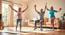 senior friendly exercise videos