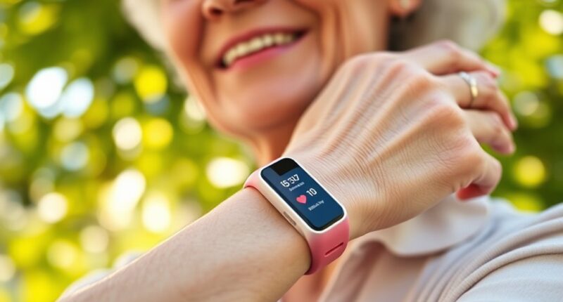 senior friendly fitness trackers