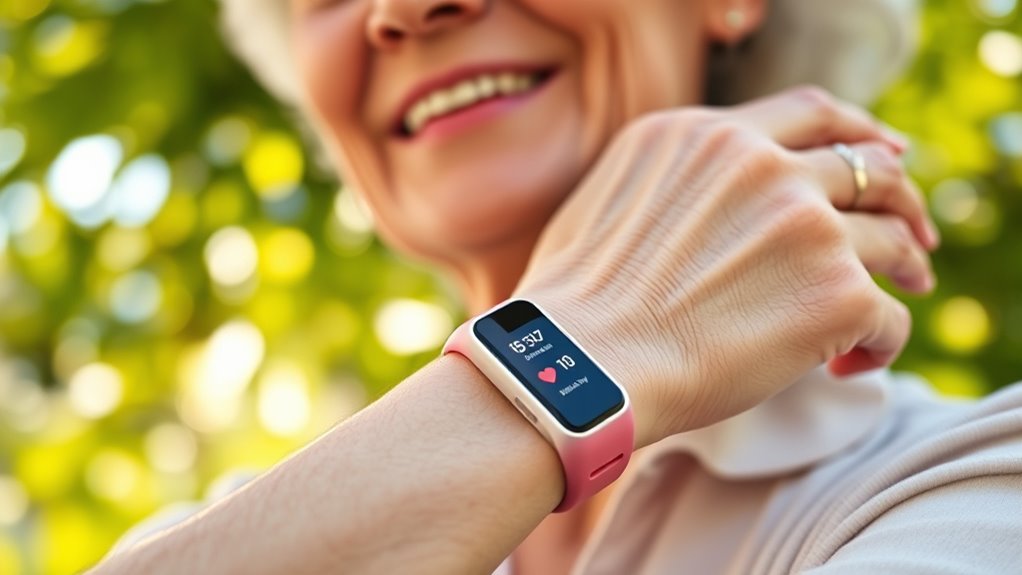 senior friendly fitness trackers
