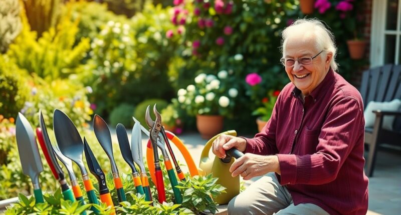 senior friendly gardening tool guide
