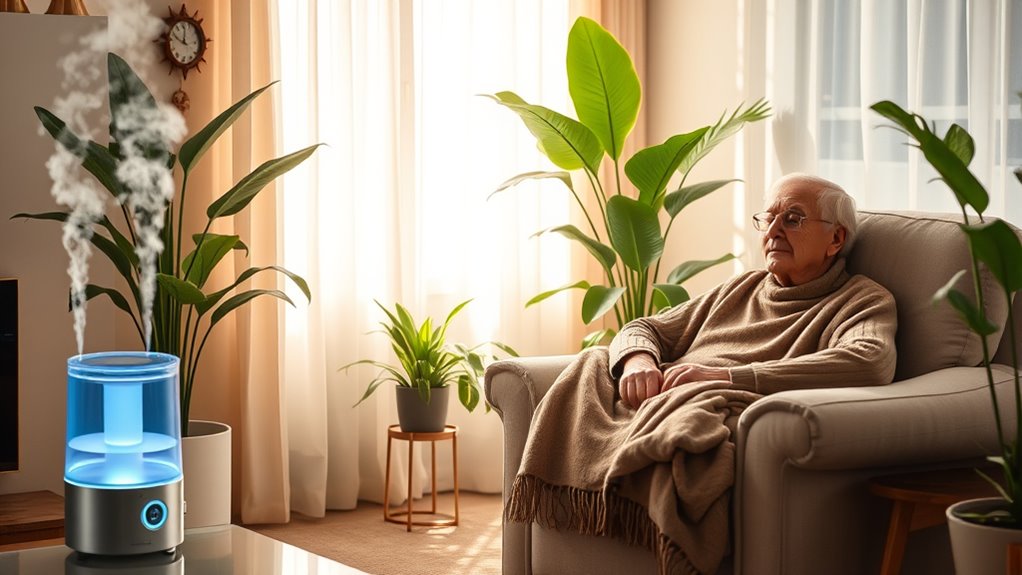 senior friendly humidifier features