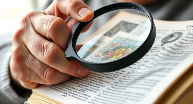 senior friendly magnifying glasses