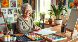 senior friendly painting kits