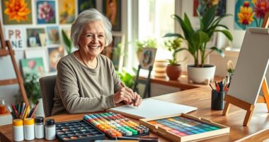 senior friendly painting kits