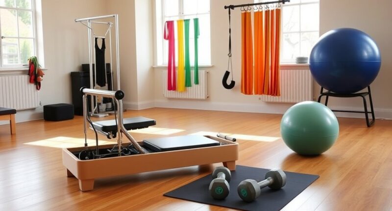 senior friendly pilates equipment