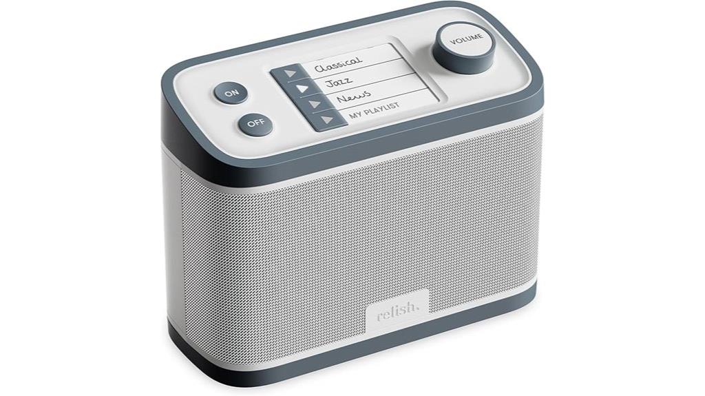 senior friendly portable radio