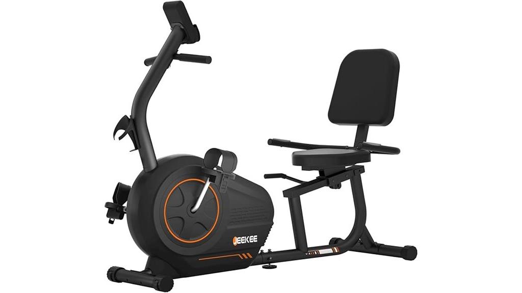 senior friendly recumbent exercise bike