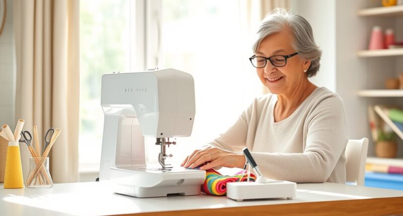 senior friendly sewing machine options