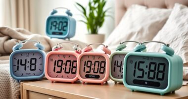 senior friendly simple alarm clocks