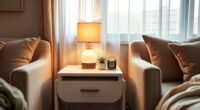senior friendly stylish nightstands
