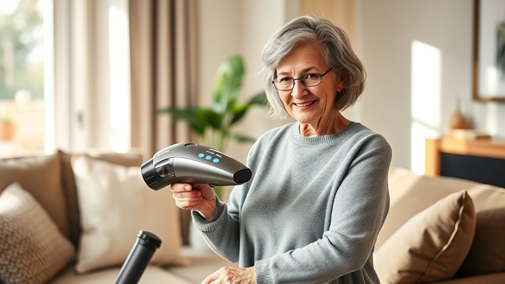 senior friendly vacuum features