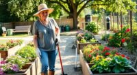 senior gardening safety tips
