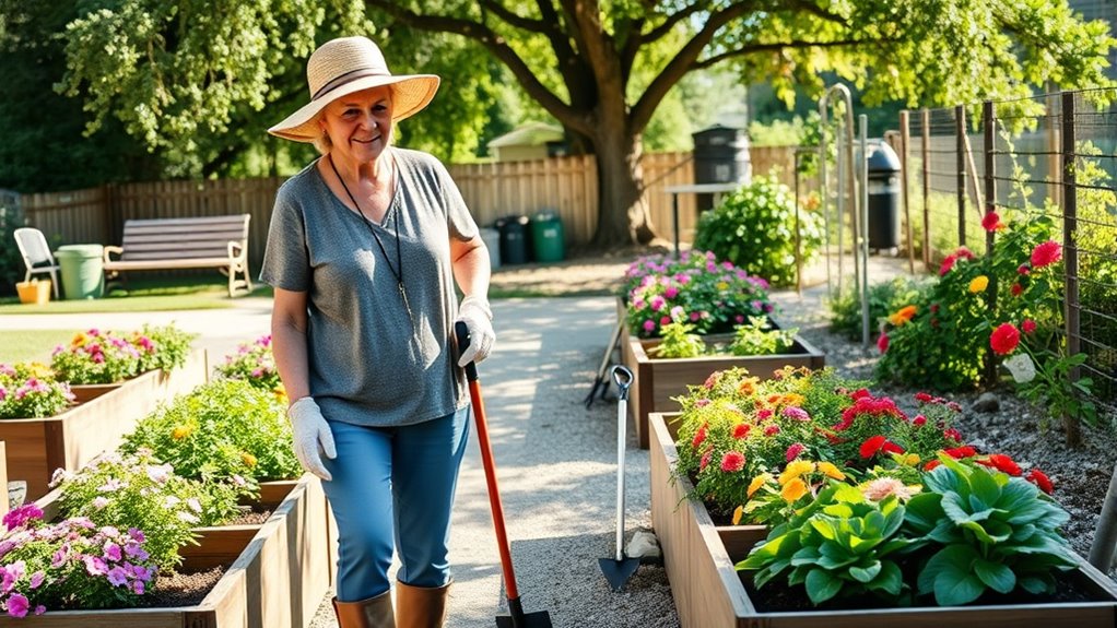 senior gardening safety tips