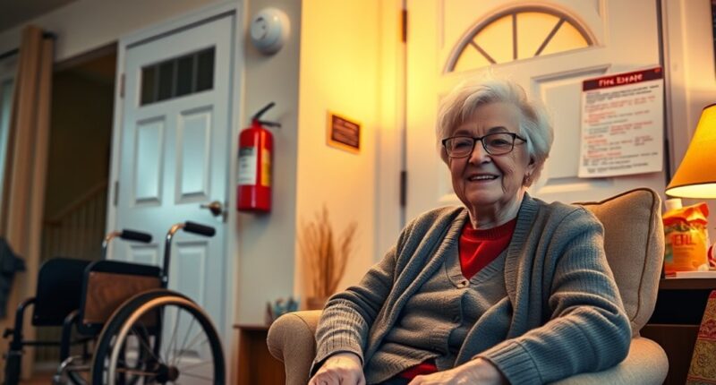 senior home fire safety