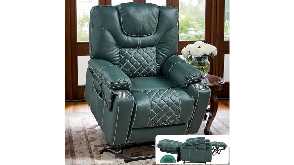senior lift recliner with heat