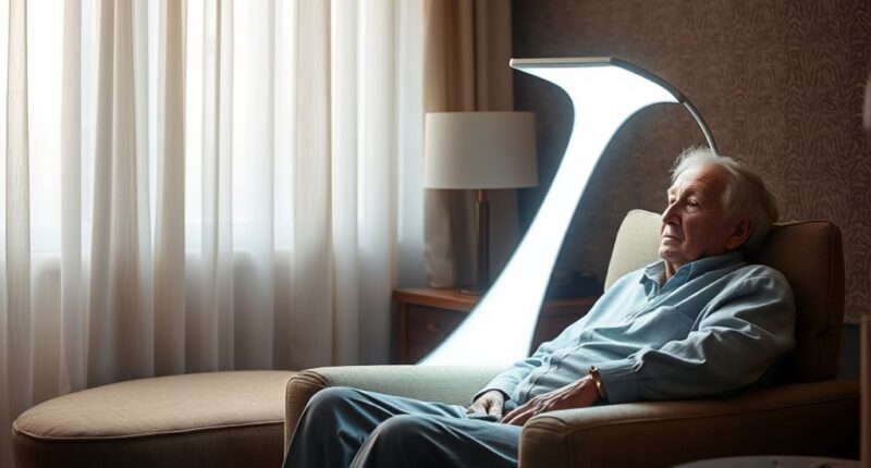 senior light therapy lamps