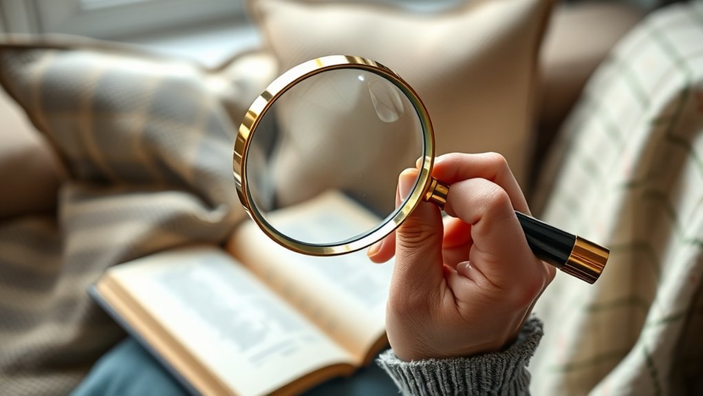 senior magnifying glass considerations