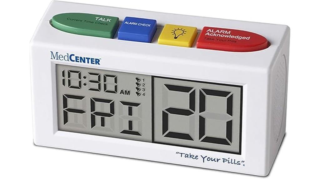 senior medication reminder clock