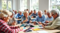 senior tech device training