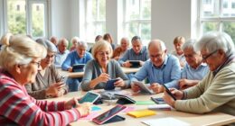 senior tech device training