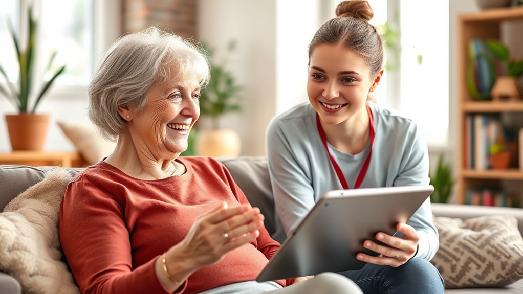 senior technology training support