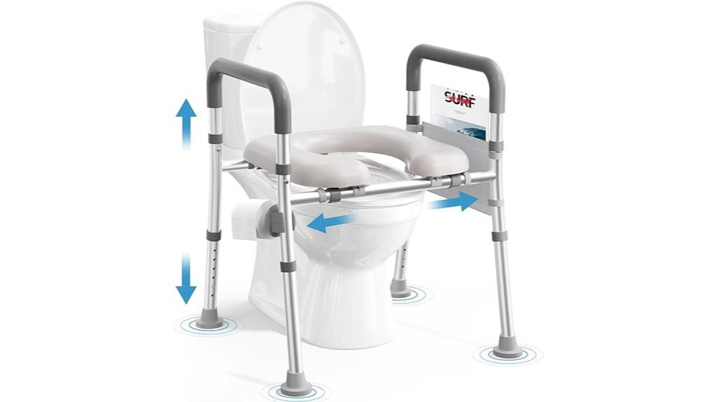 senior toilet seat riser