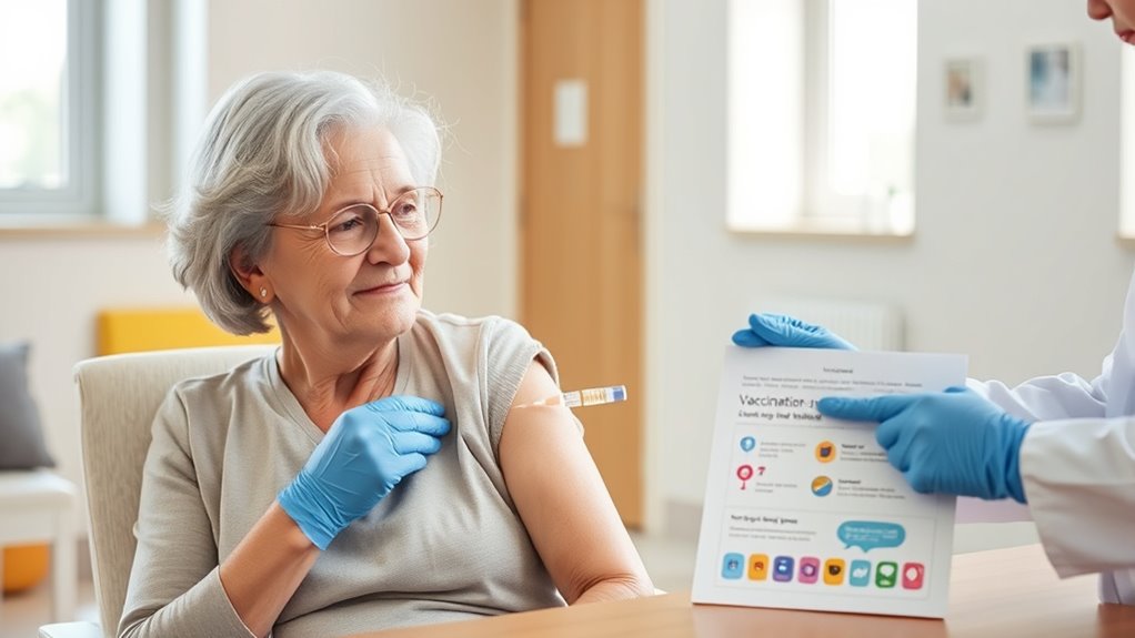senior vaccination instructions
