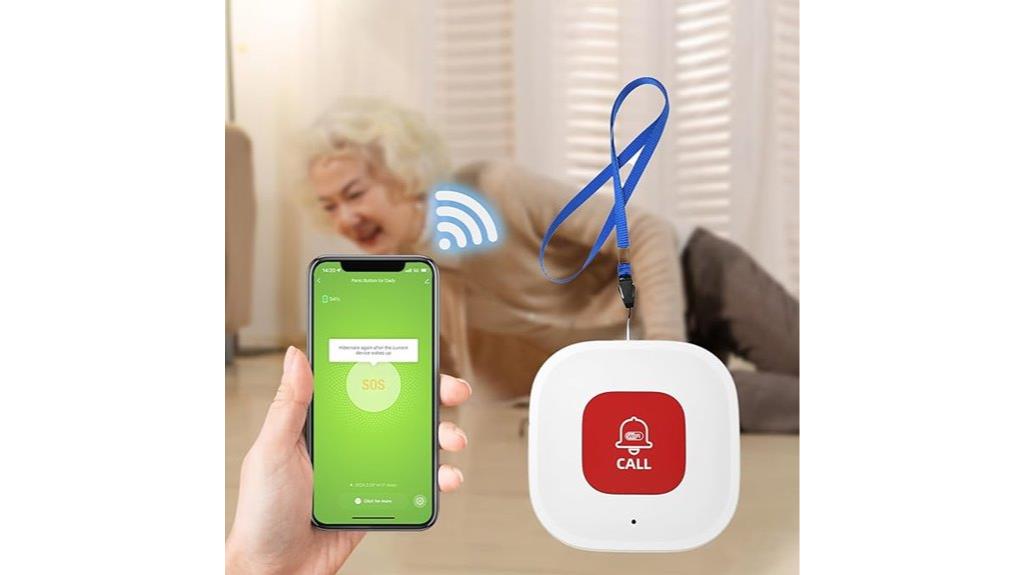 senior wifi emergency button