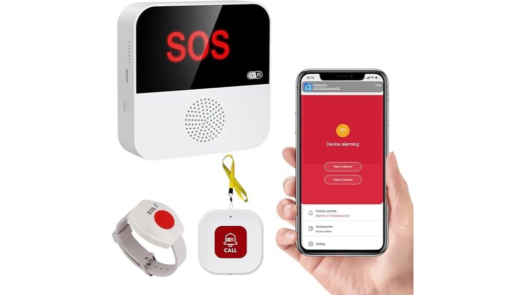 senior wifi emergency pager
