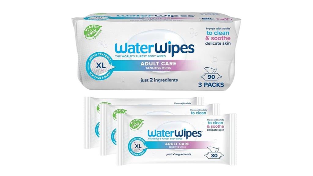sensitive adult hygiene wipes