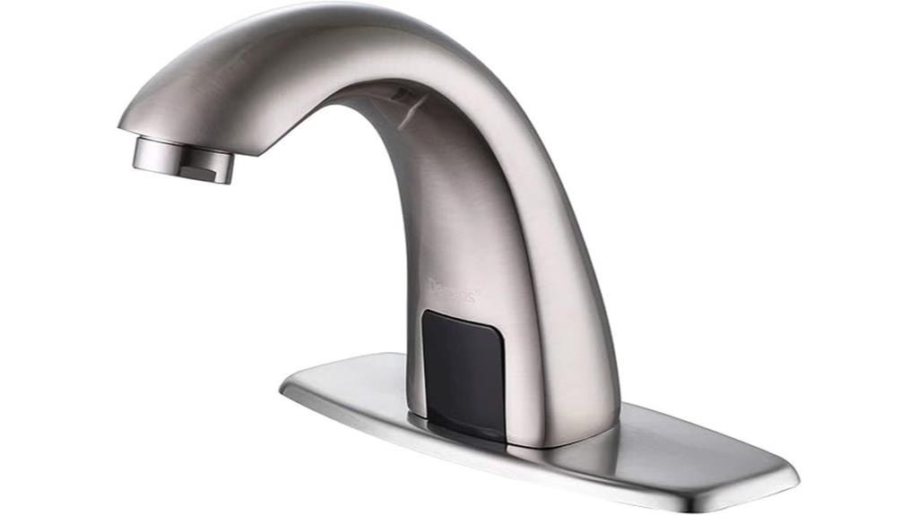 sensor activated bathroom faucet