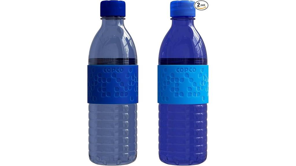 set of two hydra bottles