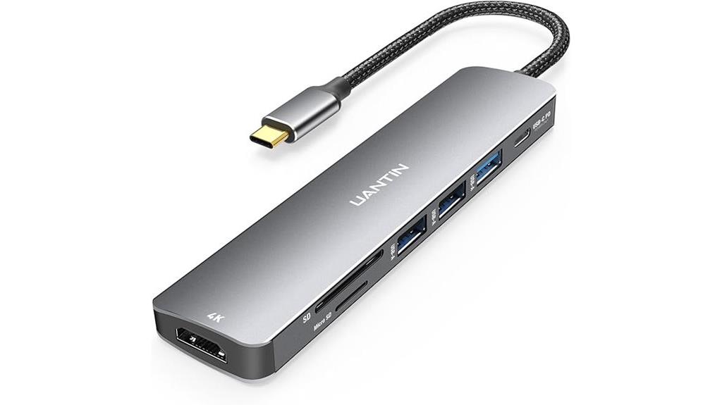 seven in one usb hub