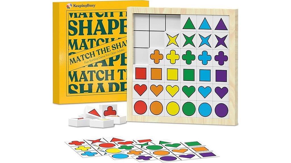 shape matching brain games
