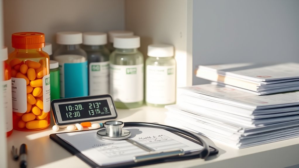 share medication experience regularly