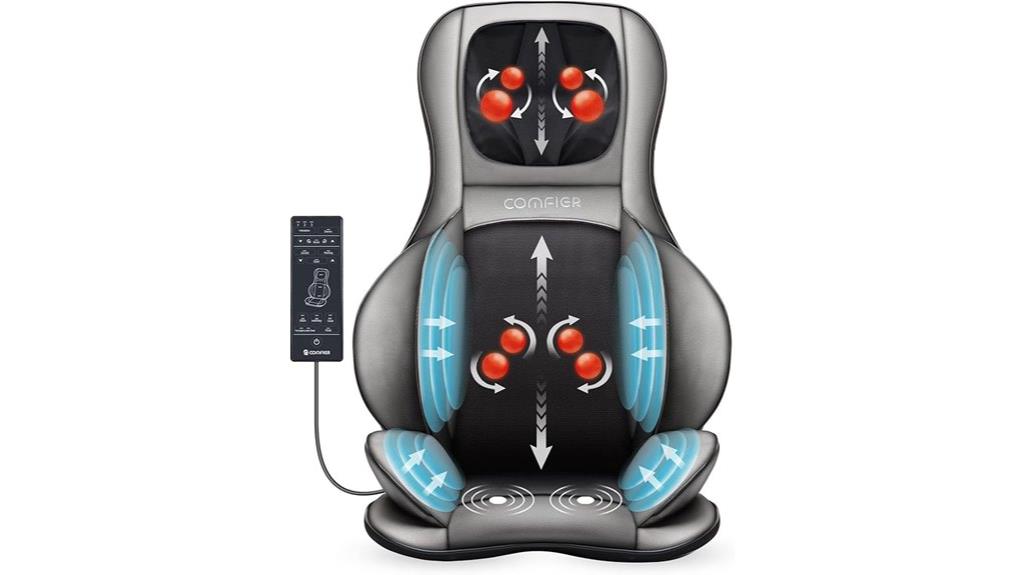 shiatsu heat massage pad