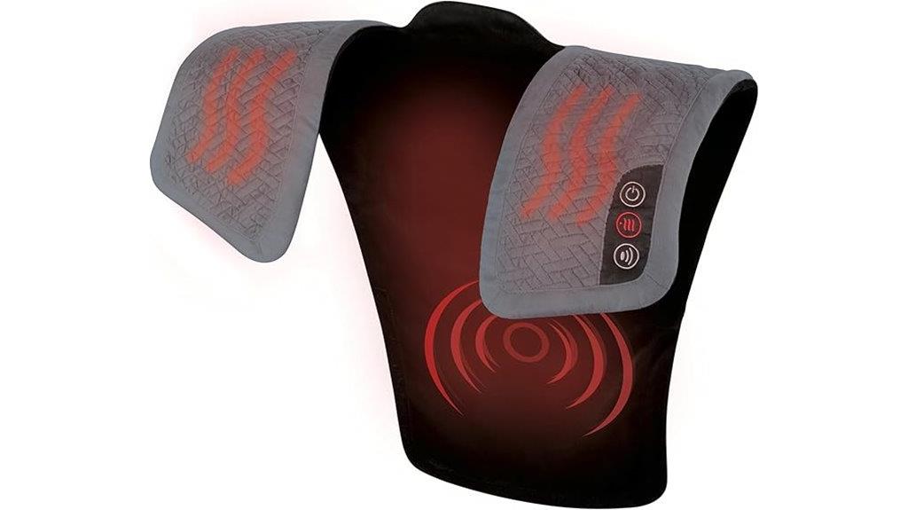 shoulder massager with heat