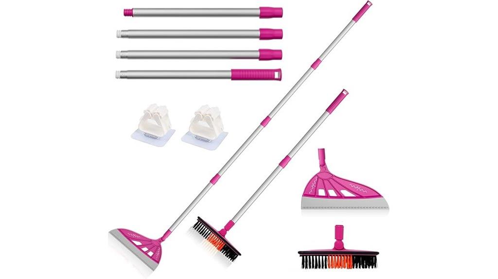 silicone floor cleaning broom