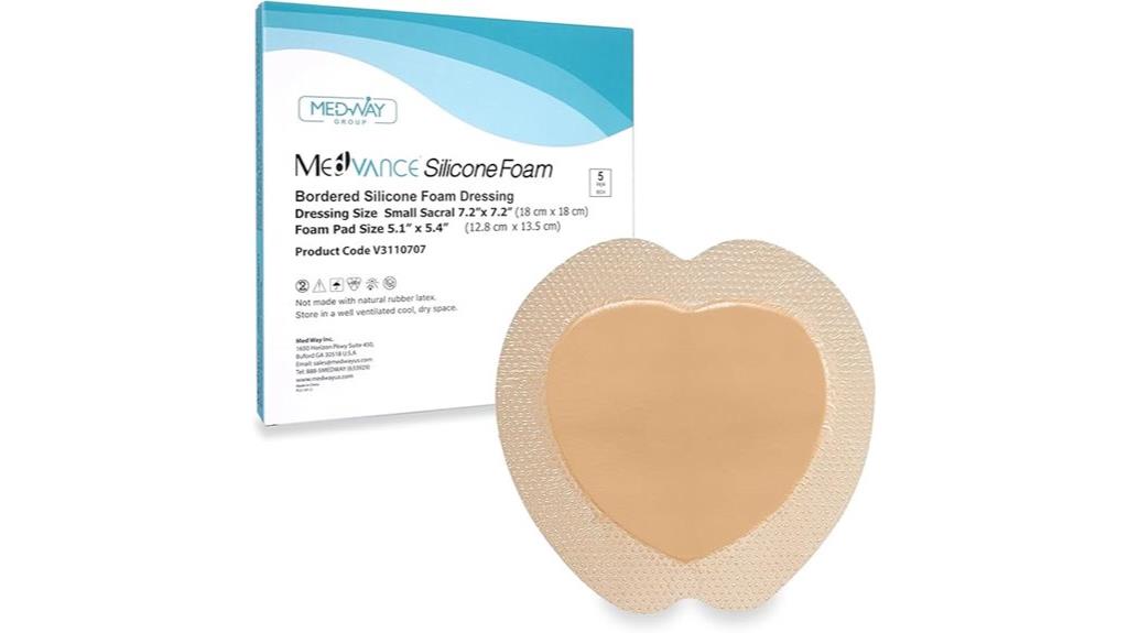 silicone foam sacral dressings