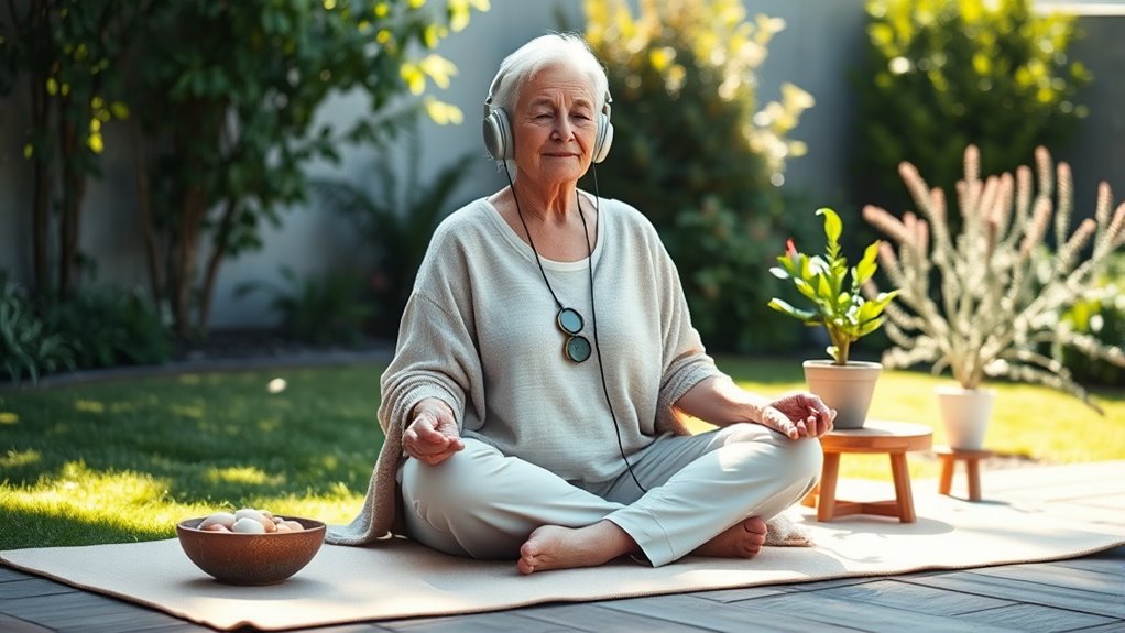 simple safe portable meditation aids