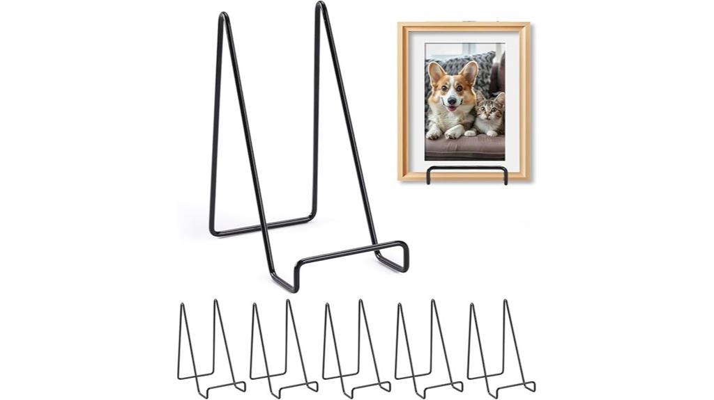six inch plate display stands
