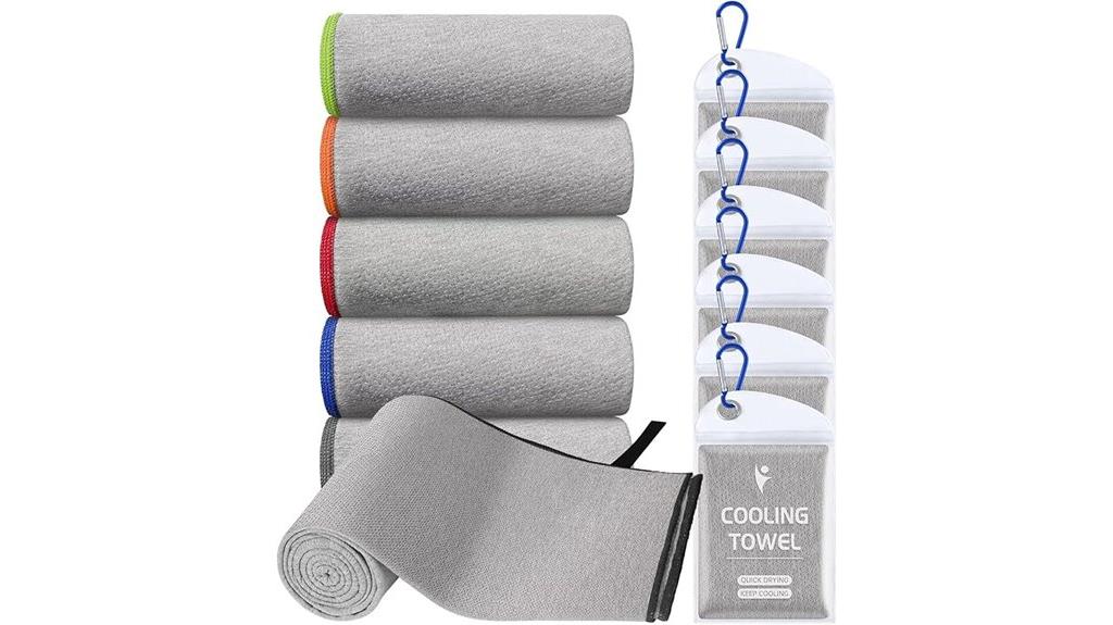 six pack cloth cooling towels
